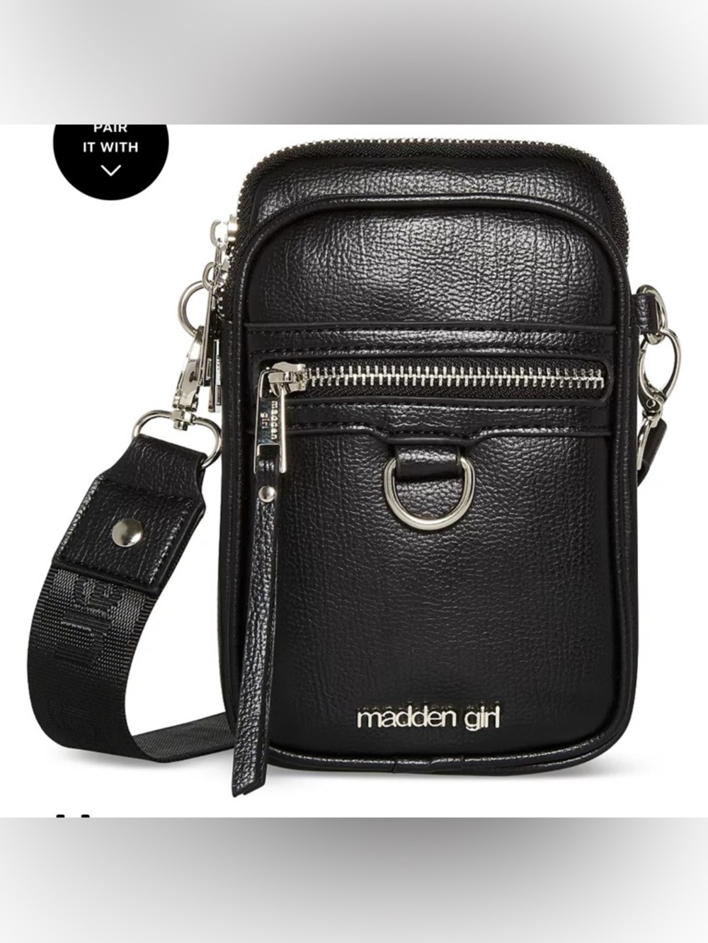 Madden Girl  Danip North and South Crossbody Bag
